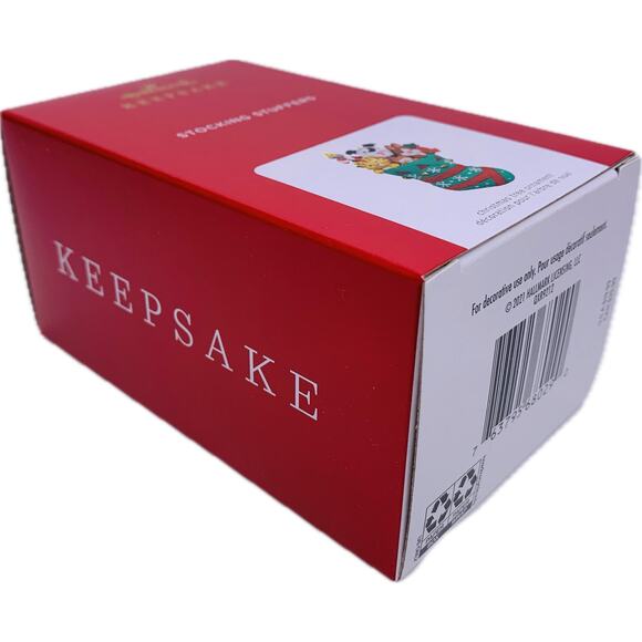 Hallmark STOCKING STUFFERS 2021 Keepsake Ornament #1 Series Cat Dog Bunny & More - Picture 6 of 7